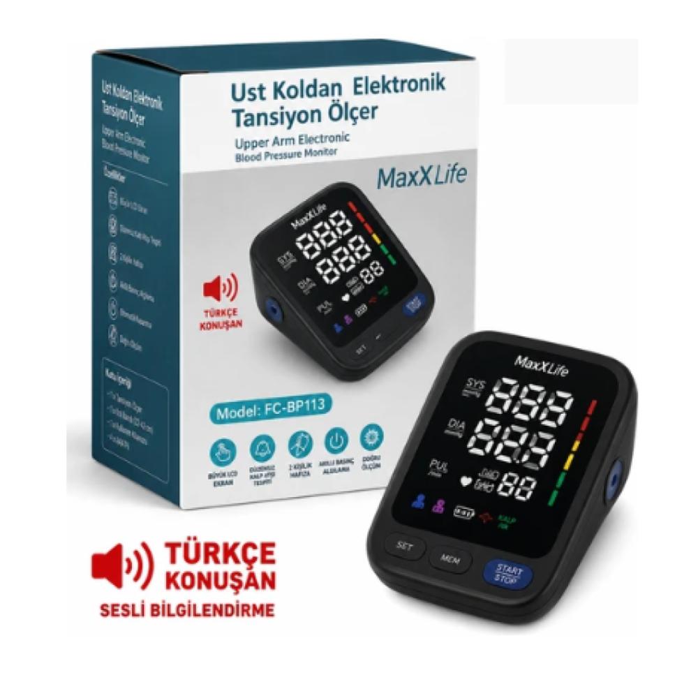 Kol Tipi Dijital Tansiyon Aleti Maxx Life FC-BP113