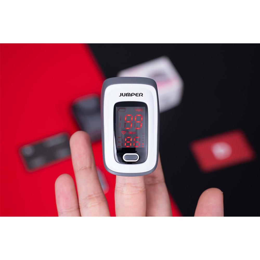 Parmak Tipi Pulse Oksimetre Jumper 500E (Nabız ve Oksijen Ölçer)