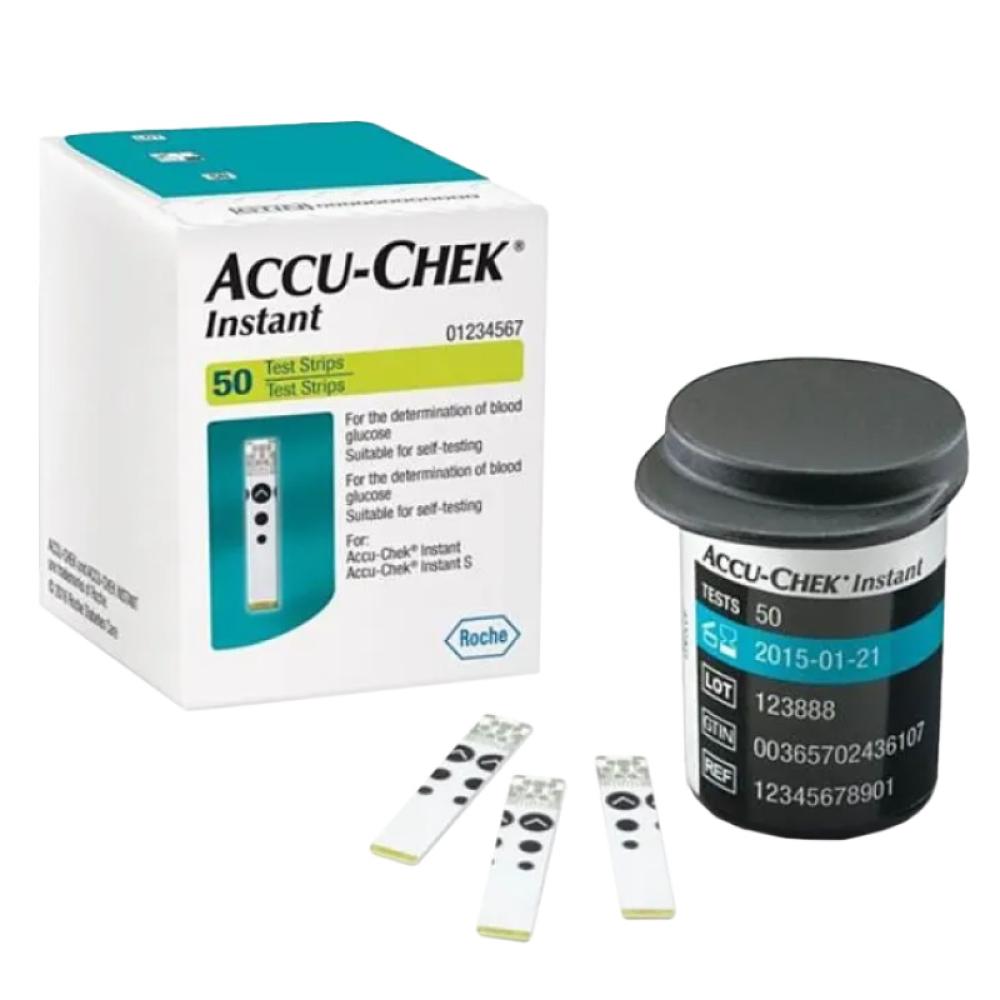 Roche Accu-Chek Instant 50 Adet Ölçüm Çubuğu (Strip)